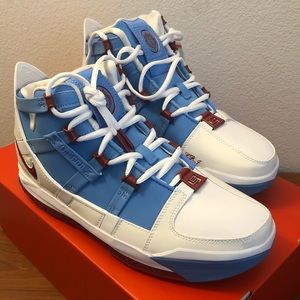 Nike Zoom Lebron 3 QS- University Blue/Univ. Red